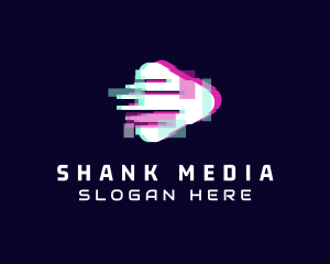 Digital Media Player Button logo design