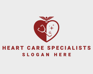 Heart Healthcare Stethoscope logo