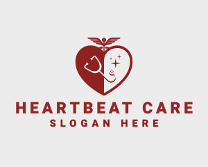 Heart Healthcare Stethoscope logo