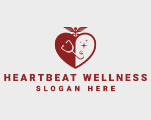 Heart Healthcare Stethoscope logo