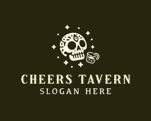 Skull Pub Cocktail logo