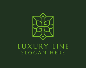 Luxury Leaves Nature logo design