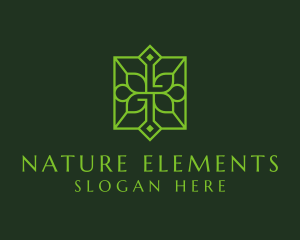 Luxury Leaves Nature logo design