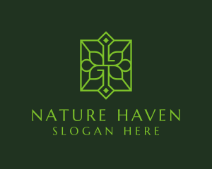 Luxury Leaves Nature logo design