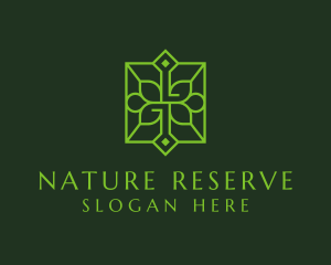 Luxury Leaves Nature logo design