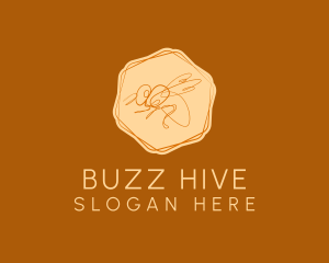 Flying Honeybee Farm logo design