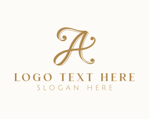 Elegant Boutique Letter A logo