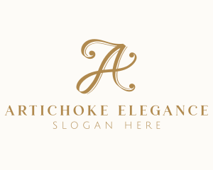 Elegant Boutique Letter A logo design