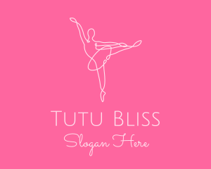 Elegant Ballerina Twirl logo