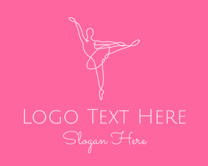 Spin - Elegant Ballerina Twirl logo design