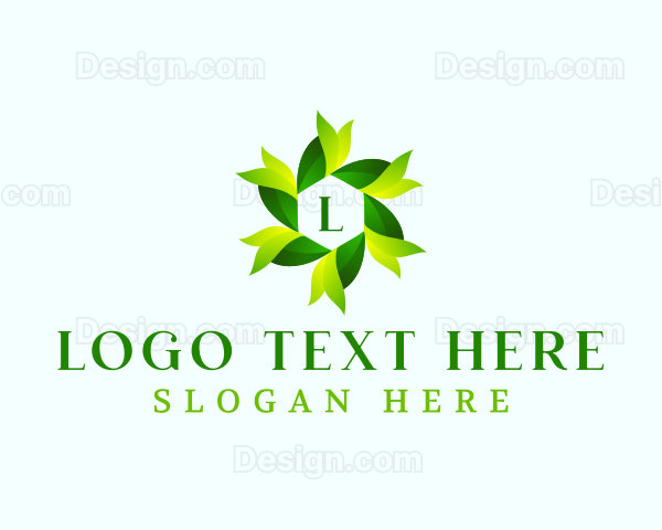 Leaf Botanical Garden Logo