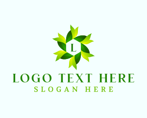 Leaf Botanical Garden logo