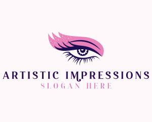 Beauty Eyelash Cosmetics logo design