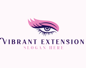 Beauty Eyelash Cosmetics logo design