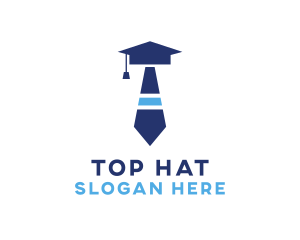 Business Tie Graduate  logo design