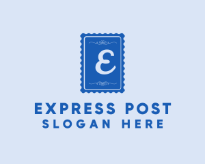 Snail Mail Postage Stamp logo