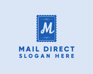 Snail Mail Postage Stamp logo