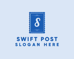 Snail Mail Postage Stamp logo