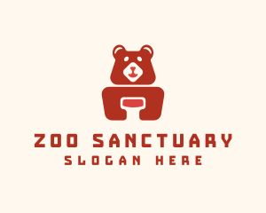 Zoo Bear Sanctuary logo design