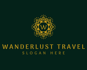 Star Mandala Flower logo