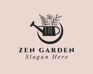 Leaves Gardening Plant logo design