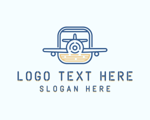 Logistics Airplane Travel logo