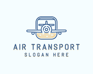 Logistics Airplane Travel logo