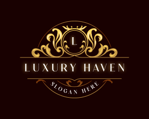 Luxury Royal Hotel logo design