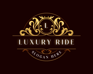 Luxury Royal Hotel logo design