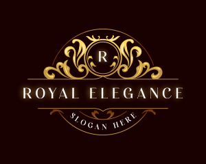 Luxury Royal Hotel logo design