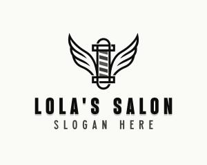 Barber Hair Salon logo design