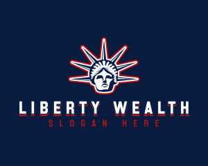 American Statue of Liberty logo design