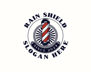 Barber Haircut Barbershop Logo