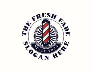 Barber Haircut Barbershop logo design