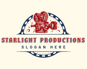 Film Camera Production Media logo design