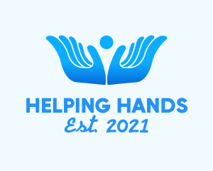 Helping Hand Community logo design