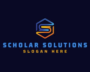 Industrial Fabrication Letter S logo design