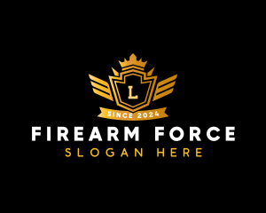 Shield Crest Insignia logo design