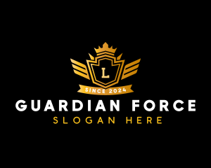 Shield Crest Insignia logo design