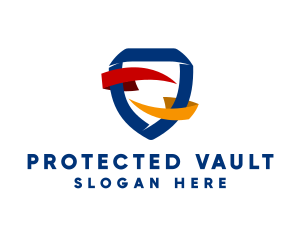 Business Shield Protection logo design