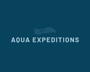 Water Aqua Wave logo