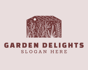 Floral House Gardening logo design