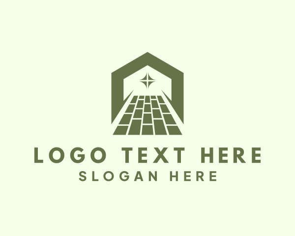 Floor logo example 2