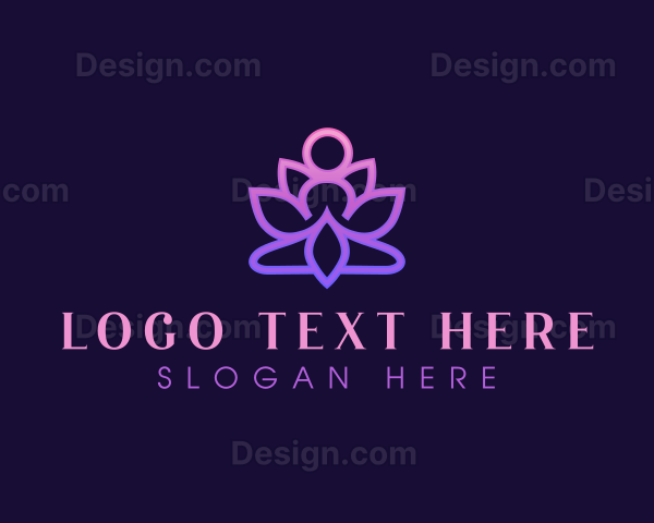 Lotus Yoga Relaxation Logo