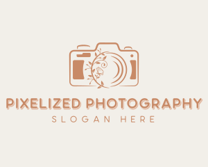 Videographer SLR Camera logo design