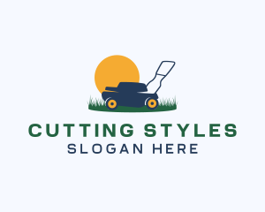 Lawncare Grass Cutting logo