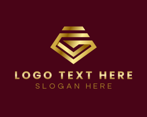 Luxury Shield Business Letter G logo