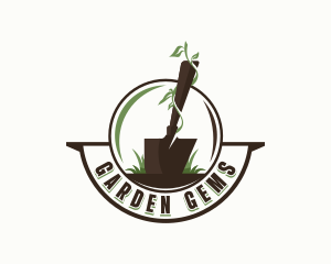 Gardening Planting Shovel logo