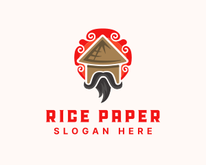 Asian Hut Restaurant logo design