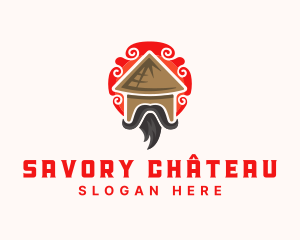 Asian Hut Restaurant logo design